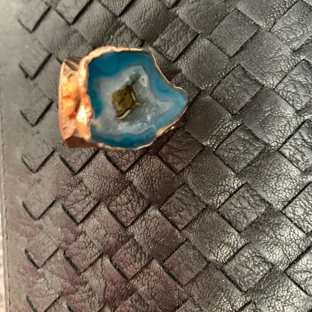 Eye candy geo ring